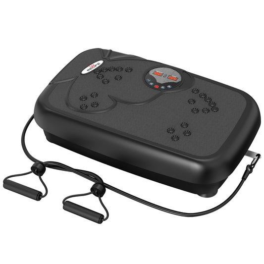 Fitness Vibration Plate Machine with Resistance Bands