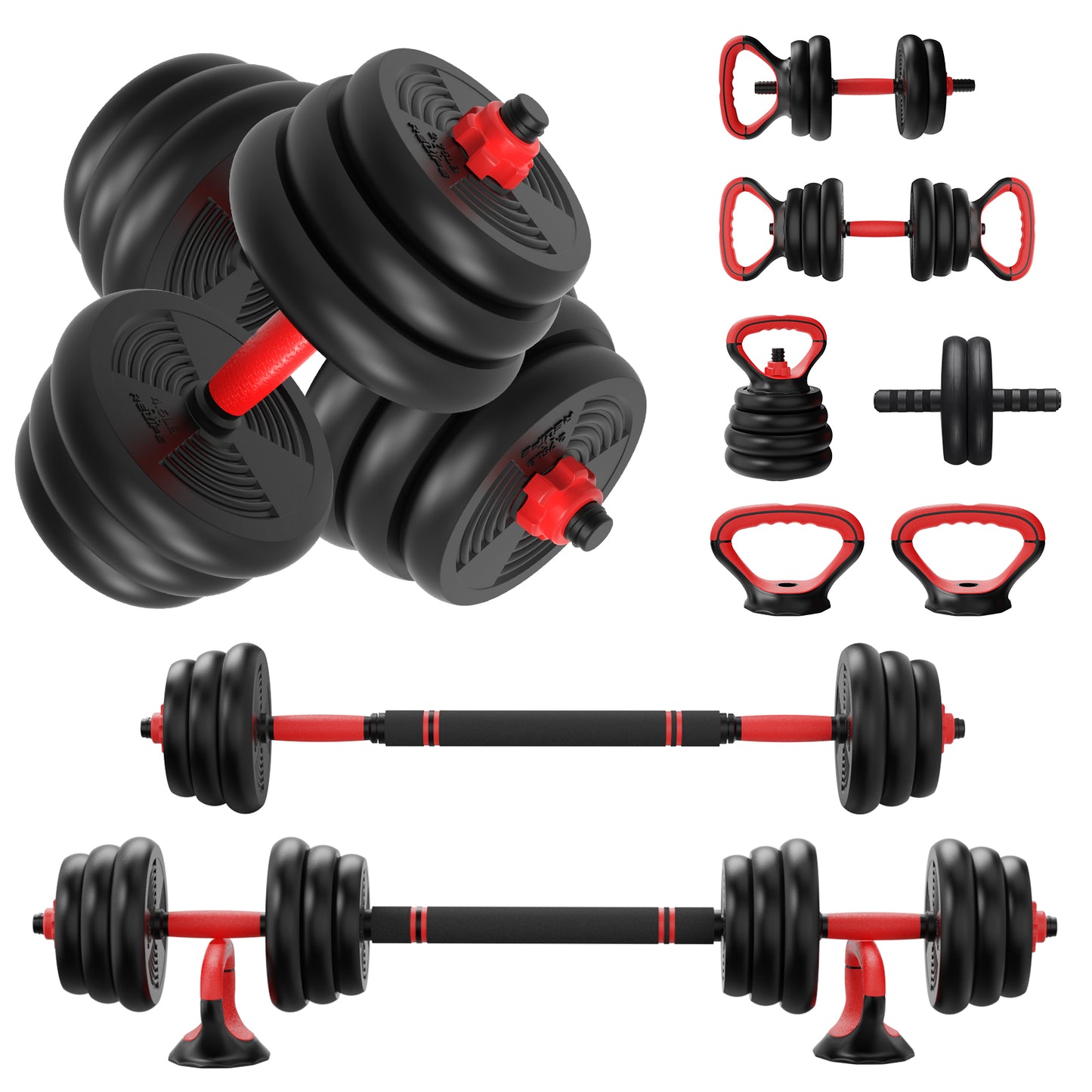 Adjustable & Multifunctional Weight Set for Home Gym