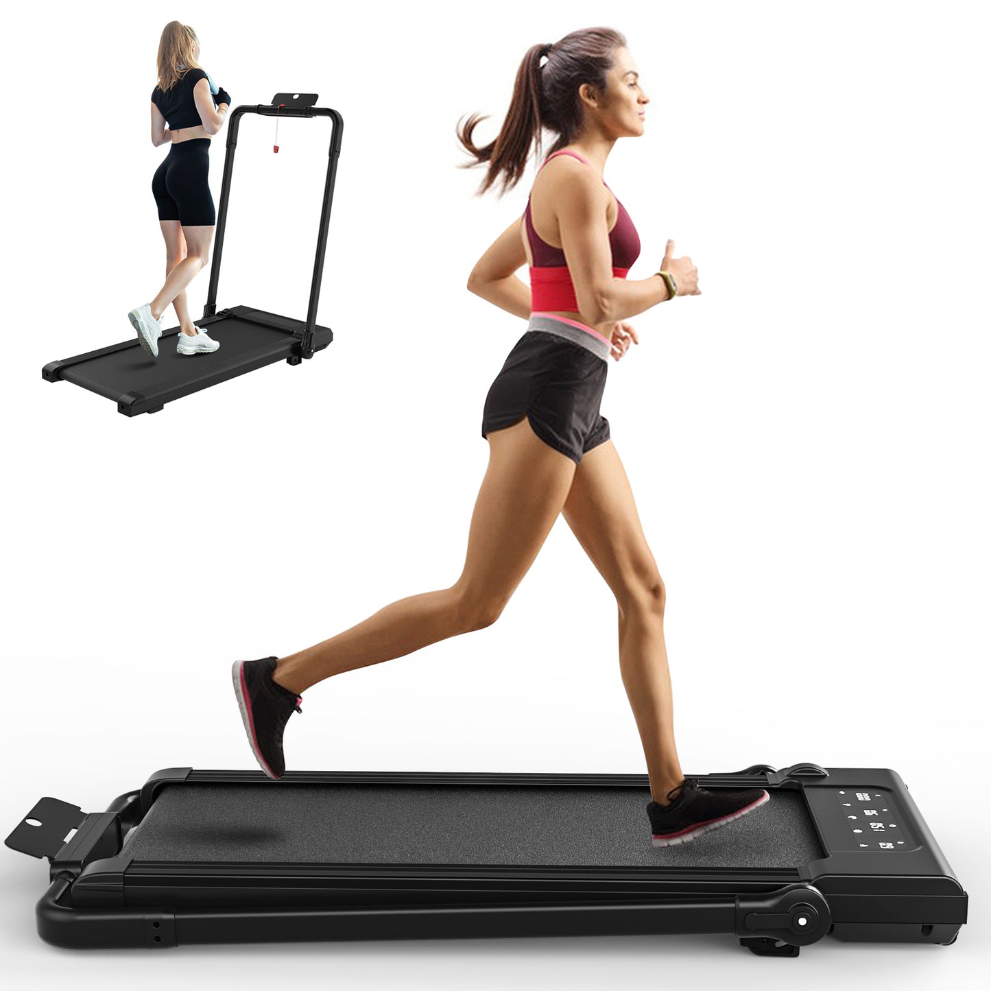 2 in 1 Fold up Treadmill