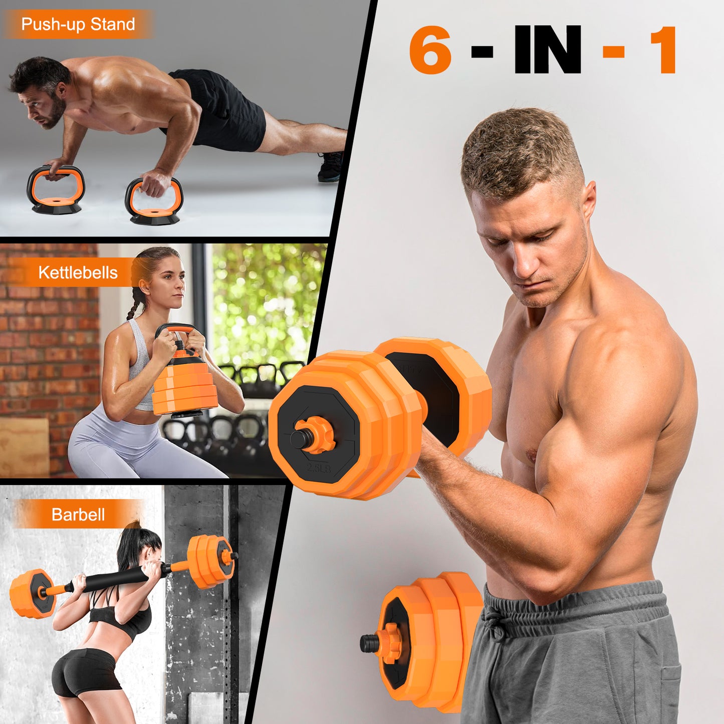 Adjustable & Multifunctional Weight Set