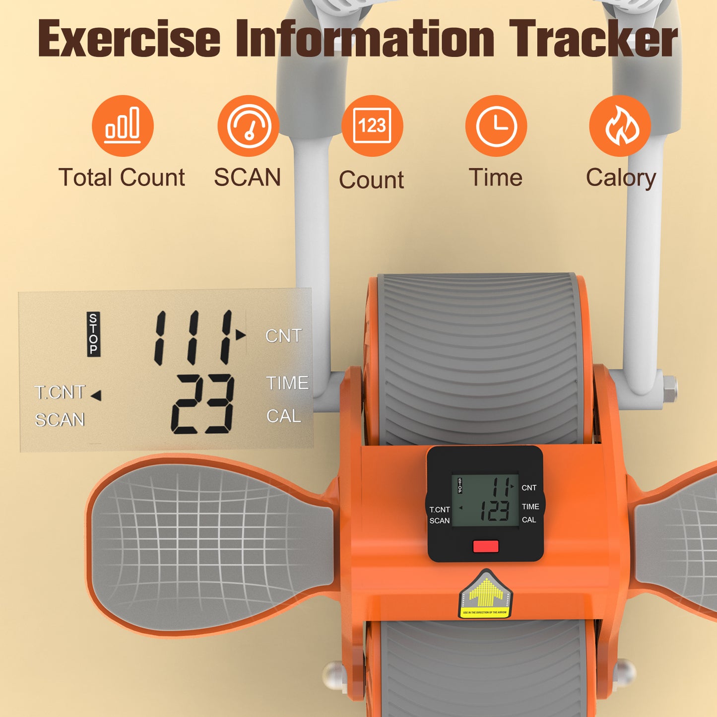 AB Roller Exercise Wheel